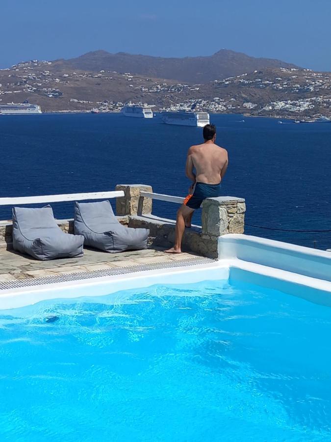 Mykonos Point Luxury Villas Mykonos Town Exterior foto